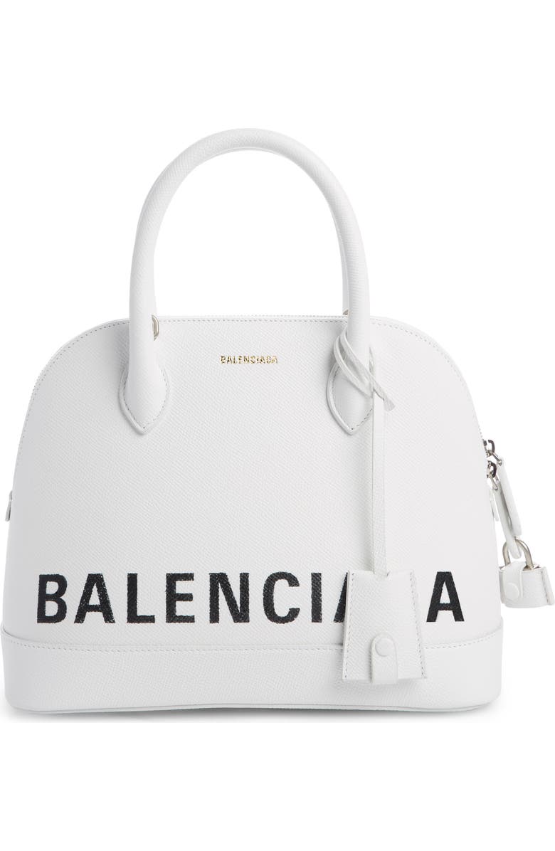 Balenciaga Small Vile Calfskin Satchel, Main, color,