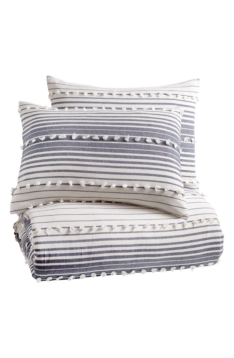 Peri Home Stripe Tufted Comforter & Shams Set, Main, color,