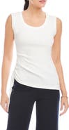 FIFTEEN TWENTY Tia Side Shirred Rib Tank