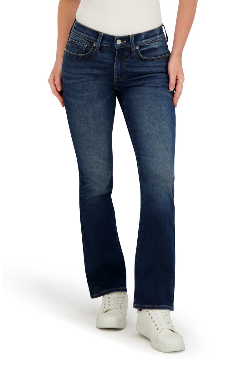 Mid Rise Sweet Bootcut Jeans, Main, color, SARATOGA BLUE