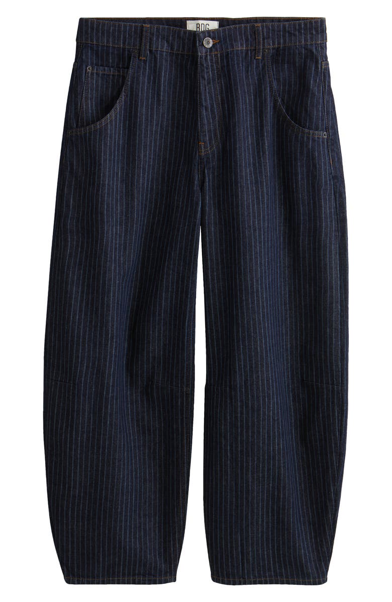 BDG Urban Outfitters Stripe Cocoon Jeans, Alternate, color, 