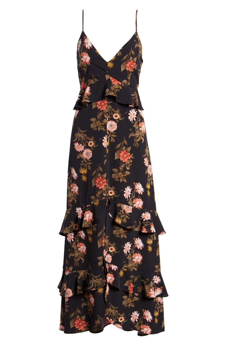 All in Favor Tiered Maxi Dress, Alternate, color, 