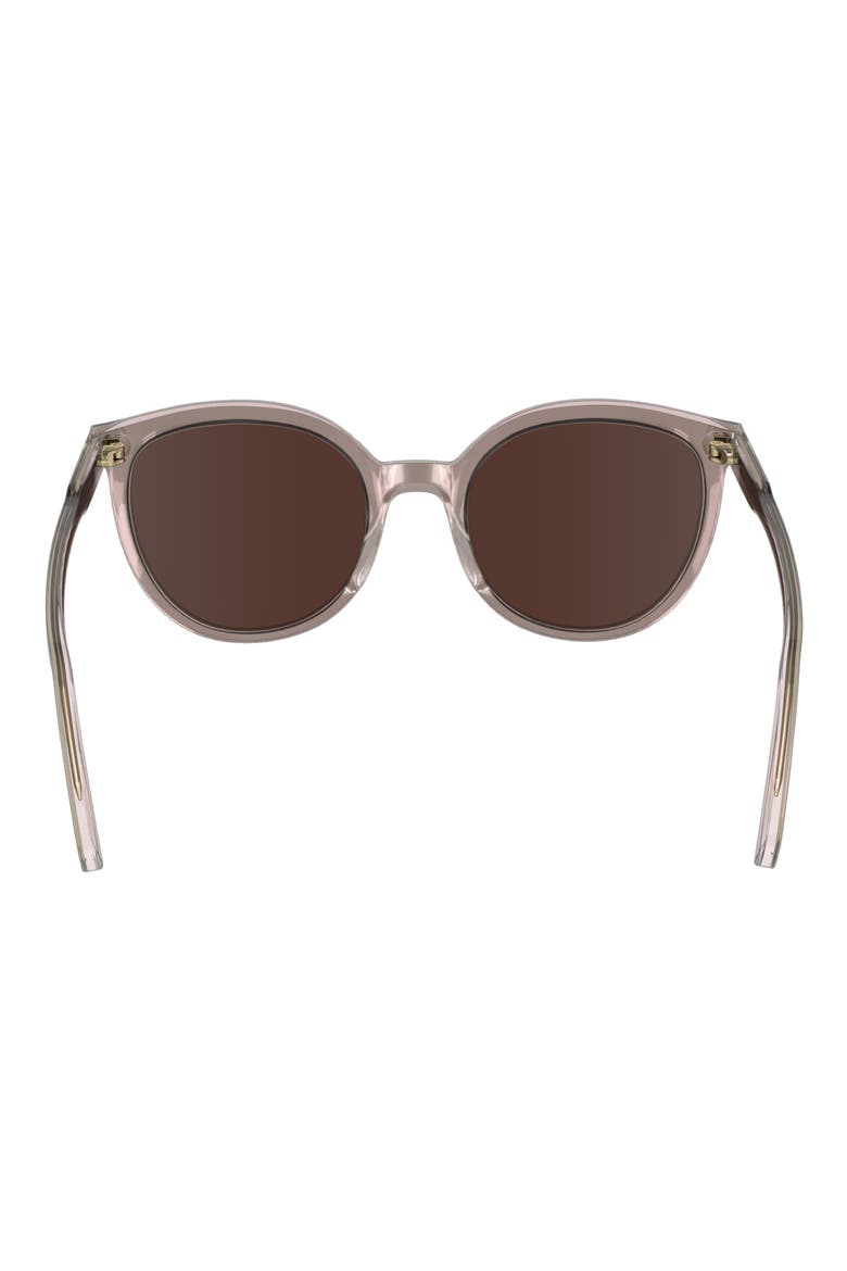 50mm Round Sunglasses, Alternate, color, MAUVE/ ROSE