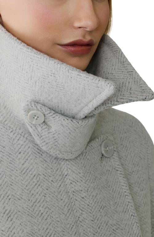 Soia & Kyo Irena Wool Blend Coat In Gray