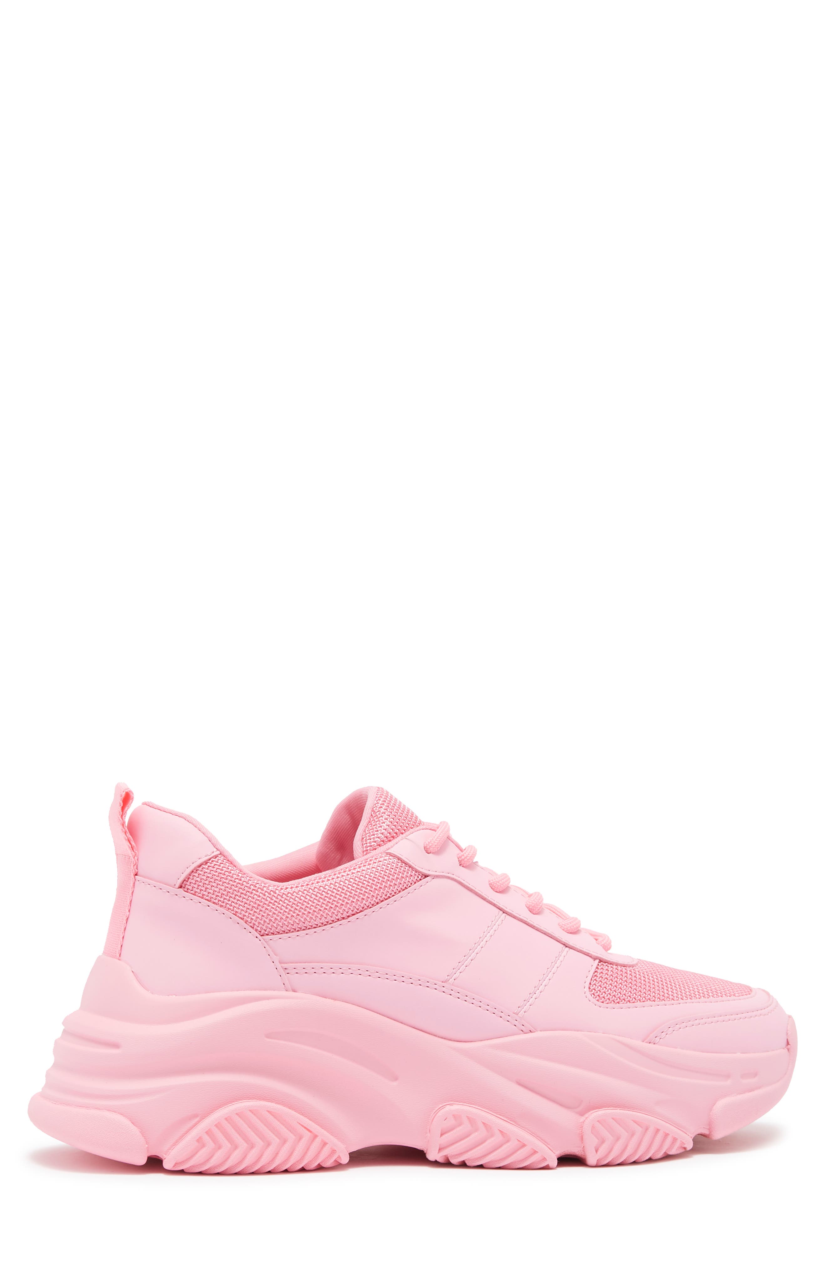 Dragon Sneaker, Alternate, color, PINK PU/ MESH