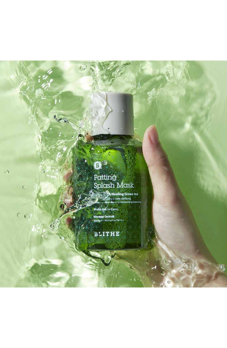 BLITHE Patting Splash Mask Soothing and Healing Green Tea, Alternate, color, 5.07Oz