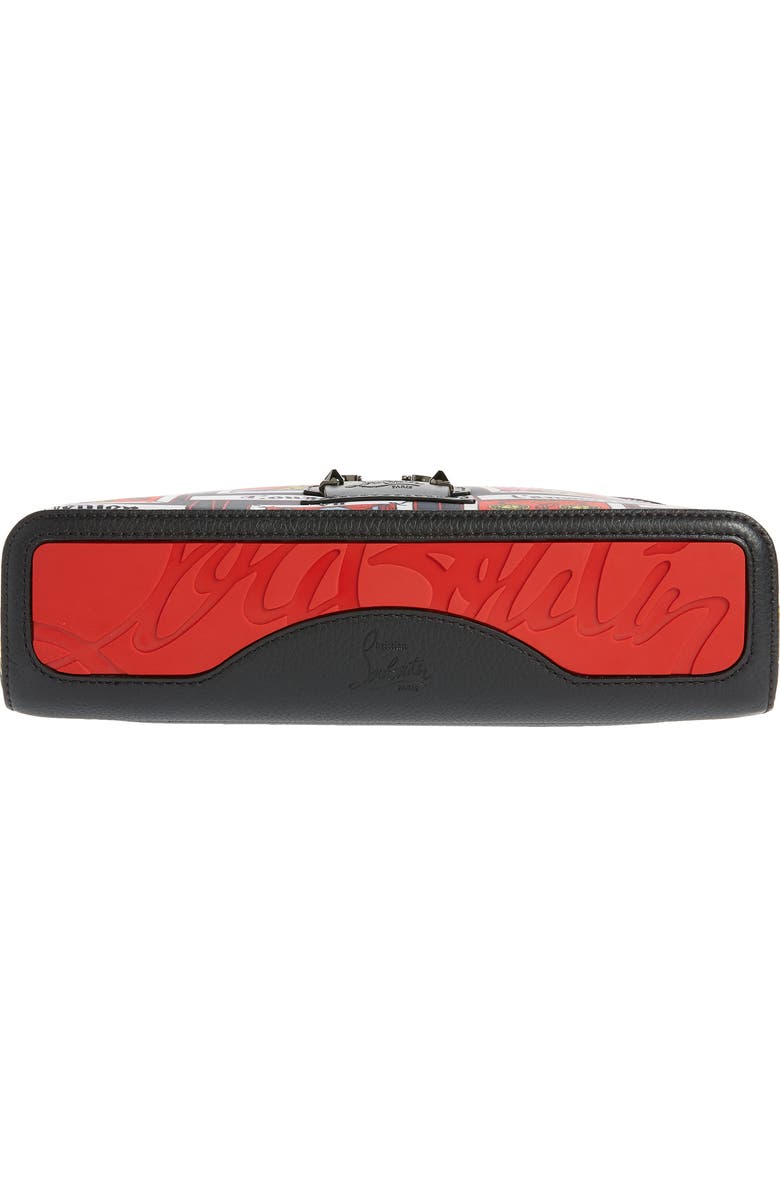 Christian Louboutin Kypipouch Tarot Print Crossbody Bag, Alternate, color,