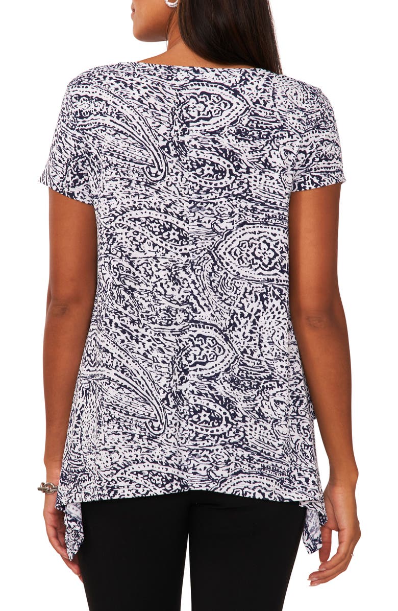 Chaus Sharkbite Tunic, Alternate, color, Blue/White 451