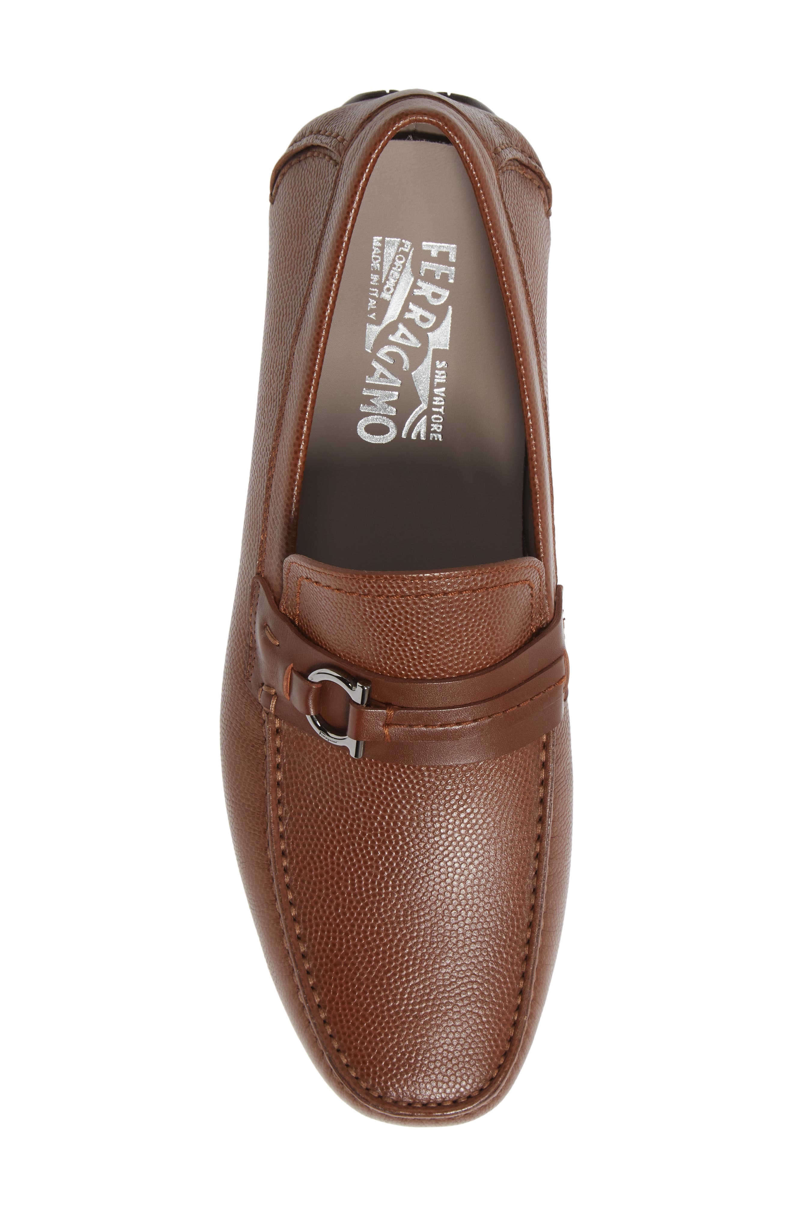 FERRAGAMO Salvatore Ferragamo Remar Minichiecco Gancio Driving Loafer, Alternate, color, 