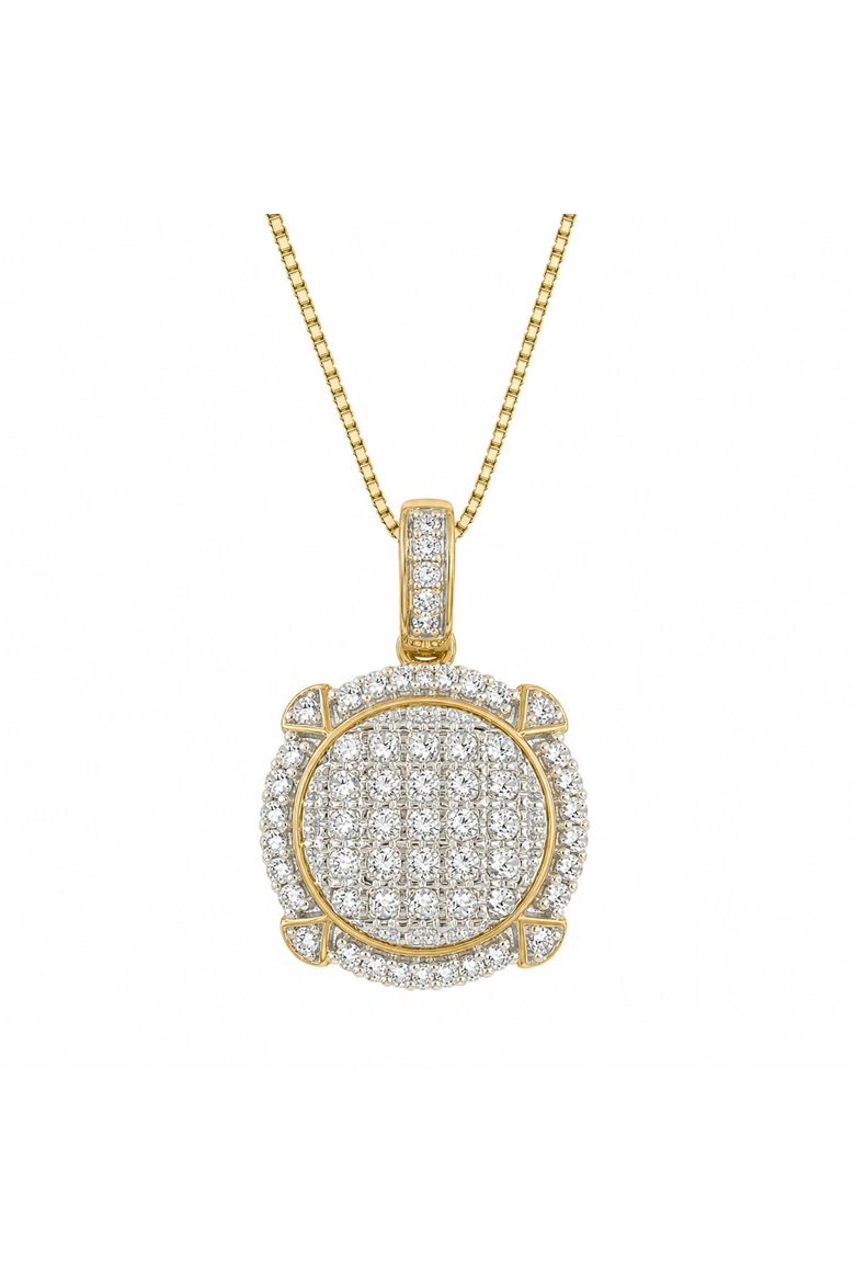 Lumi 10K Gold 0.35 Ct Diamond Pendant, Alternate, color, 10K Yellow Gold
