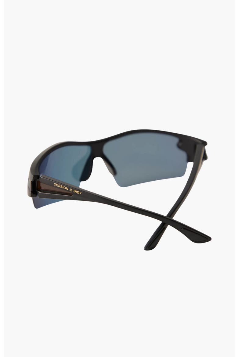 Session Sport Polarized Sunglasses, Alternate, color, Black