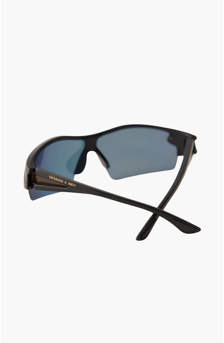 INDY Session Sport Polarized Sunglasses, Alternate, color, Black