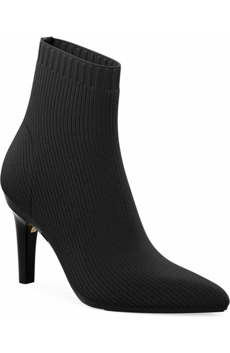 Pashion Footwear The Bootie 4" Stiletto Heel, Main, color, Coal Knit