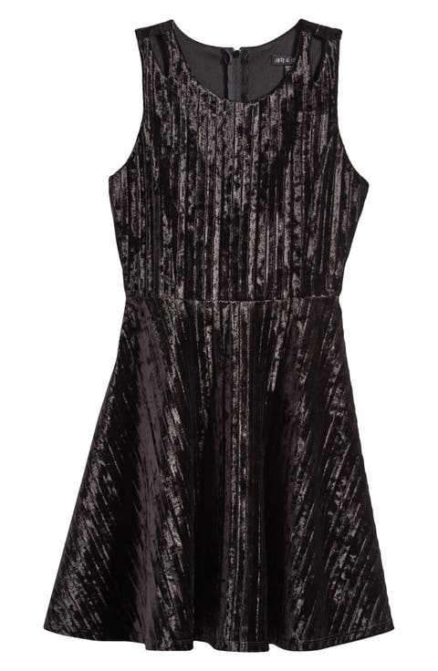 Kids' Velvet Rib Party Dress (Big Kid)