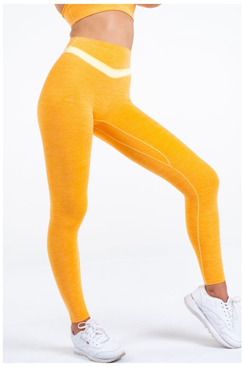 Daydream Block Pant, Main, color, Peach Lemonade