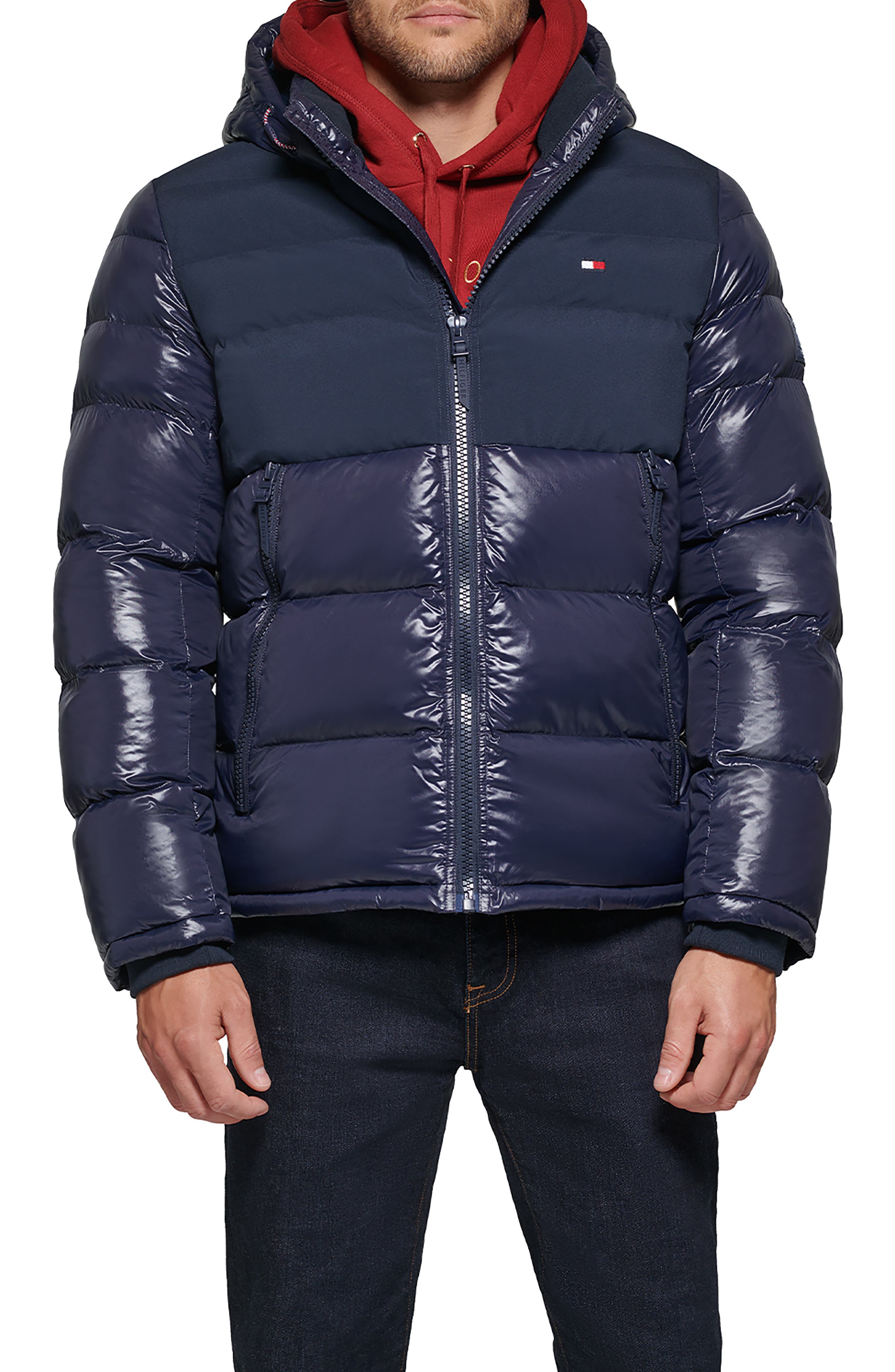 Matte & Shine Puffer Jacket