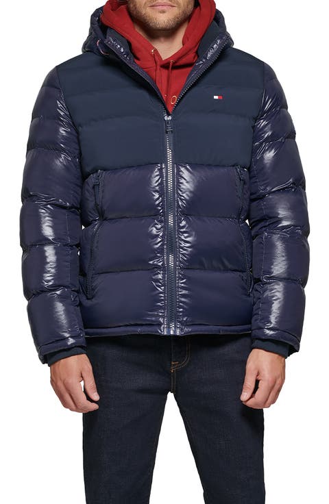 Matte & Shine Puffer Jacket