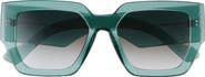 Kurt Geiger London 55mm Square Sunglasses