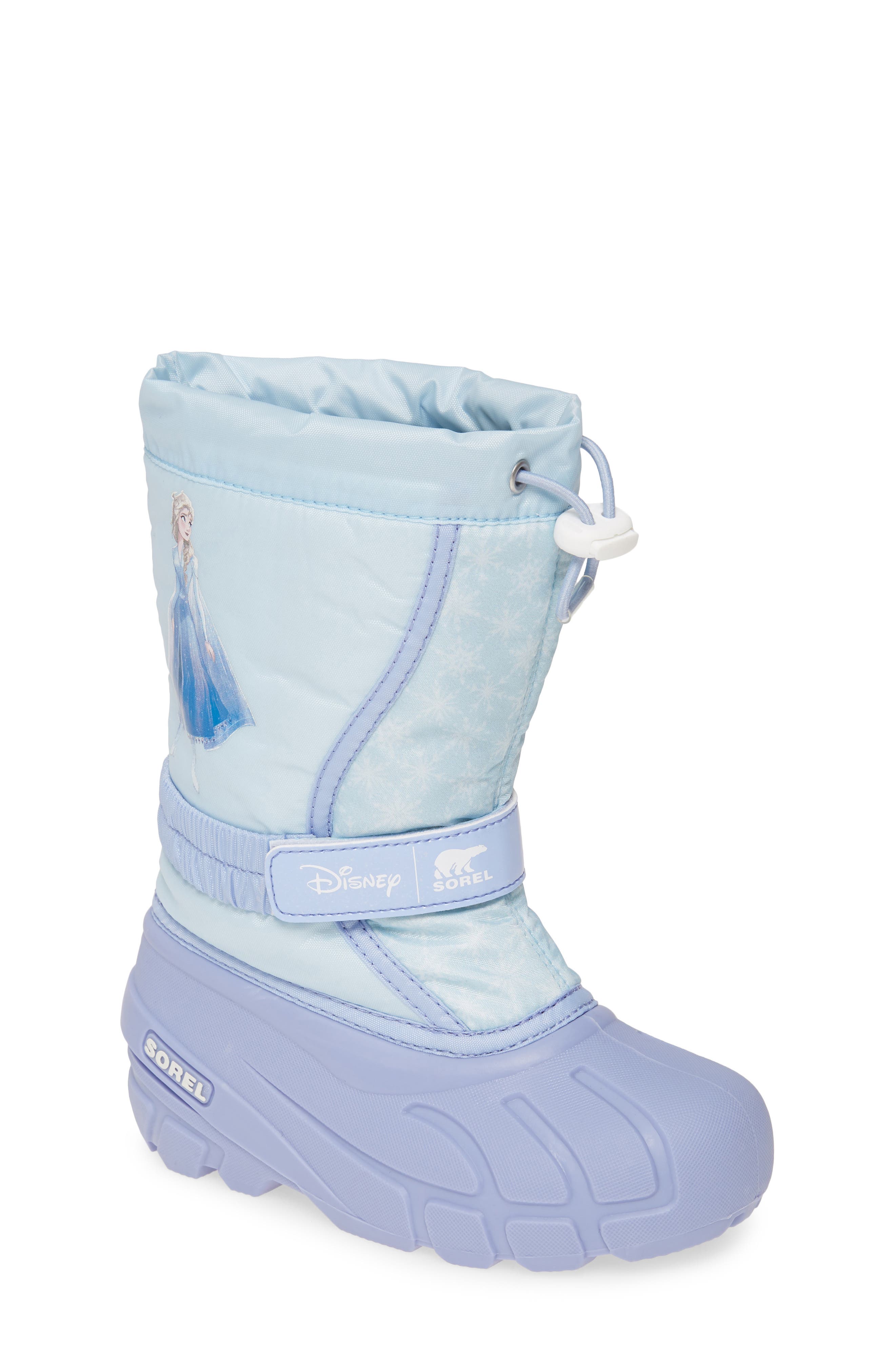 x Disney Flurry Weather Resistant Snow Boot, Main, color, FROSTED PURPLE