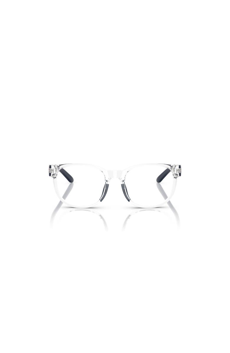 Polo Ralph Lauren 45mm Round optical glasses, Alternate, color, Transparent