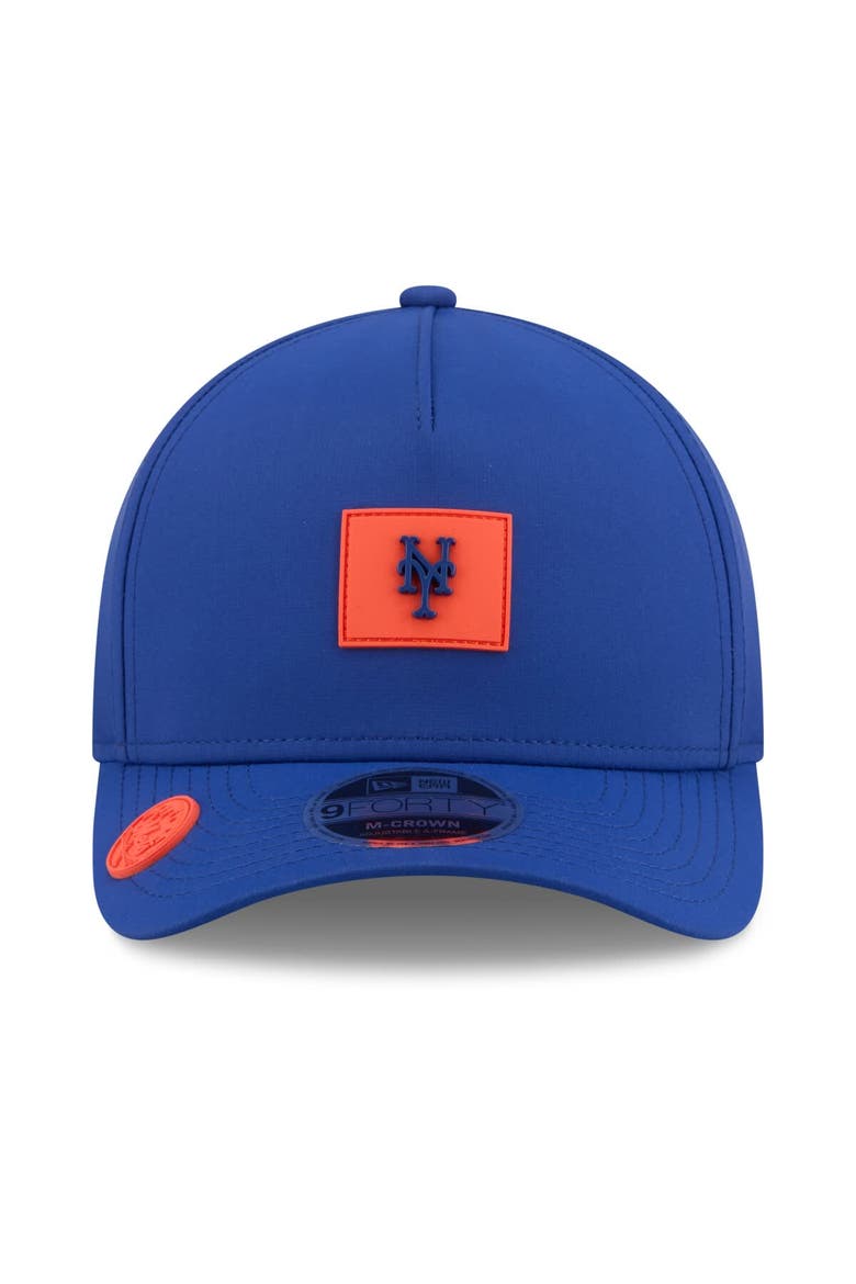 Men's New Era  Royal New York Mets 2026 Clubhouse 9FORTY A-Frame Adjustable Hat, Alternate, color, Royal