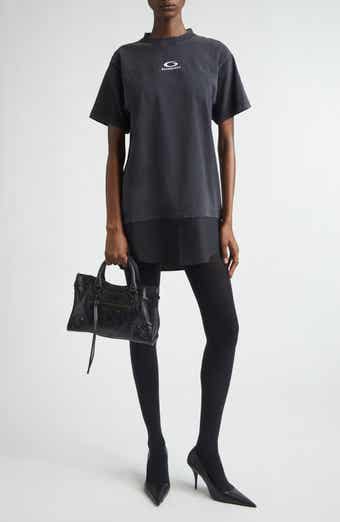 Hybrid Loop Sports Icon Logo Dry Jersey & Poplin T-Shirt Dress