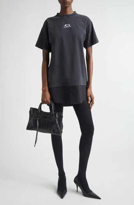 Hybrid Loop Sports Icon Logo Dry Jersey & Poplin T-Shirt Dress