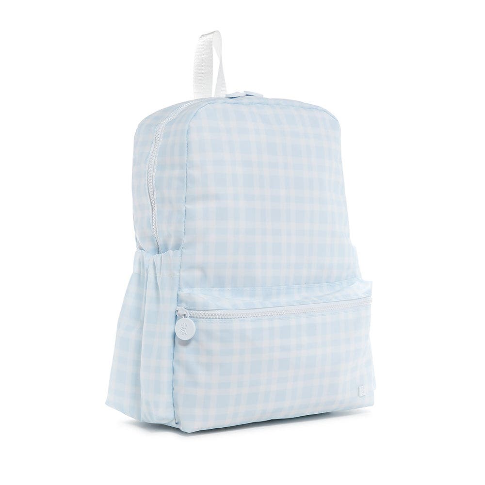 TRVL Design Pimlico Plaid Backpack, Alternate, color, Plaid Blue