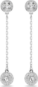 Swarovski Una Linear Drop Earrings