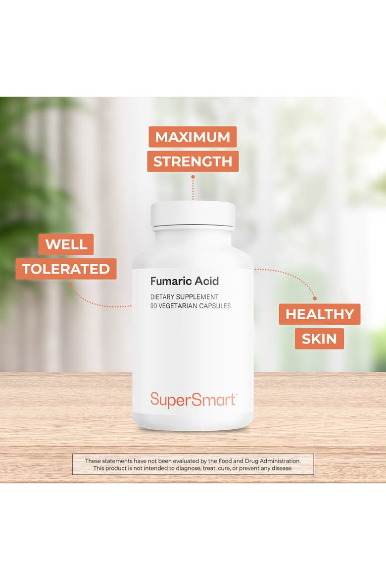 Fumaric Acid 500mg per Day, Alternate, color, None