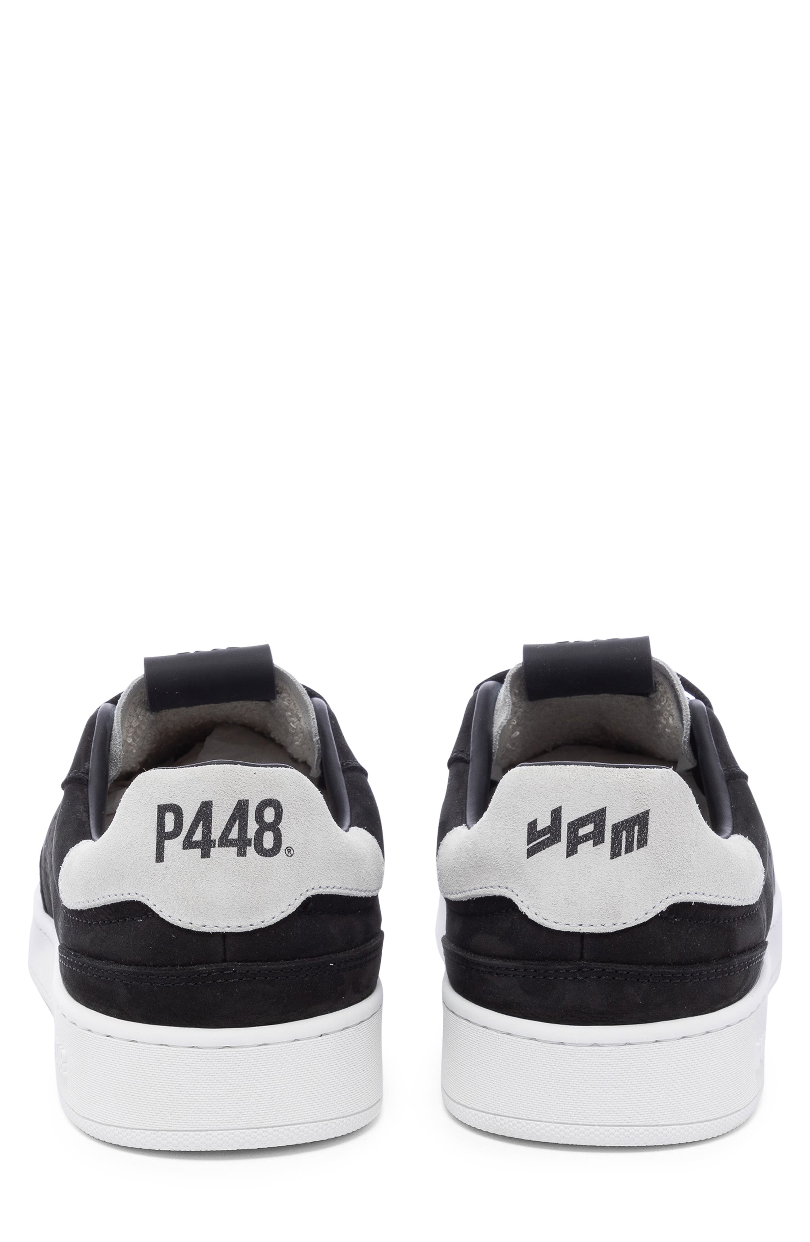 P448 Yam Low Top Sneaker, Alternate, color, Black-Bianco
