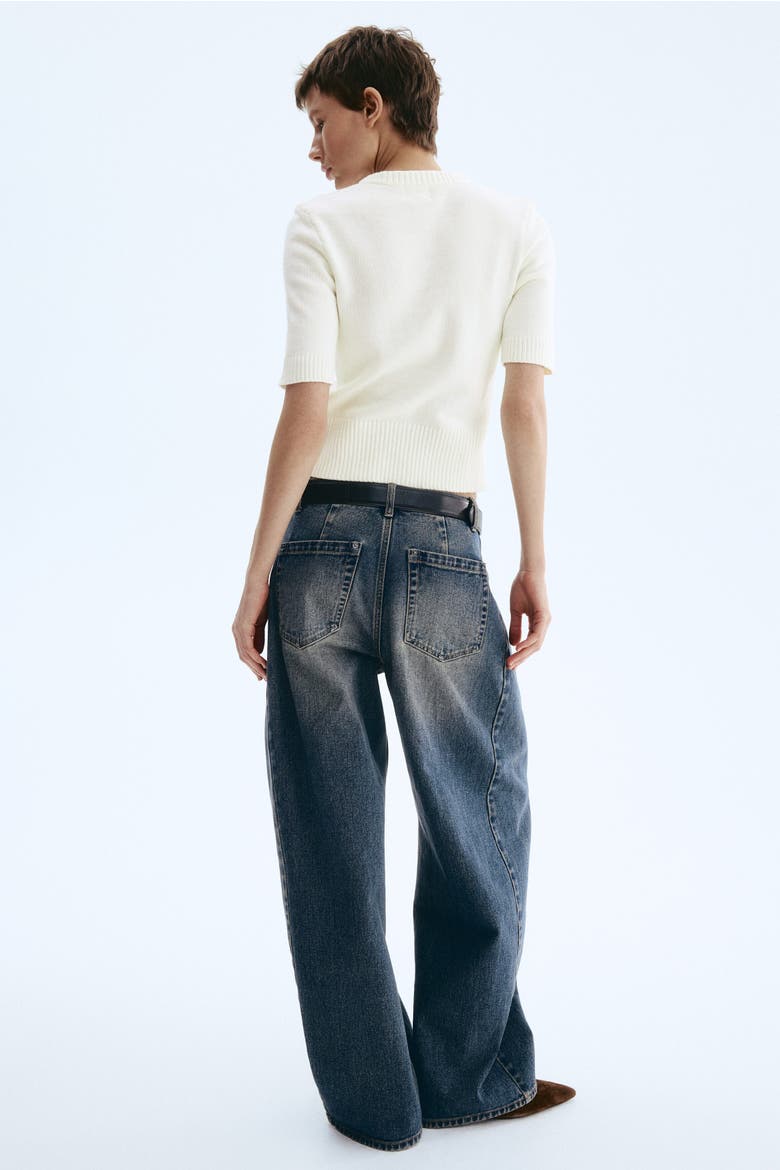 Short-sleeved Cardigan, Alternate, color, White
