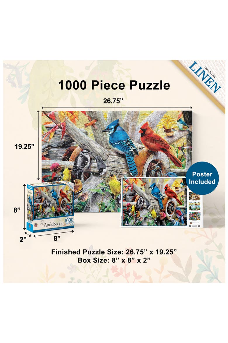 Backyard Birds 1000 Piece Jigsaw Puzzle, Alternate, color, Multicolor