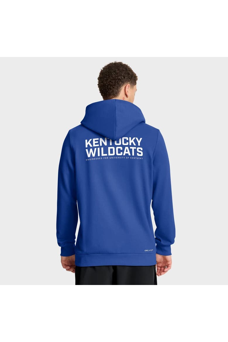 Men's Nike Royal Kentucky Wildcats 2025 Sideline Standard Issue Dri-FIT Full-Zip Hoodie, Alternate, color, Royal