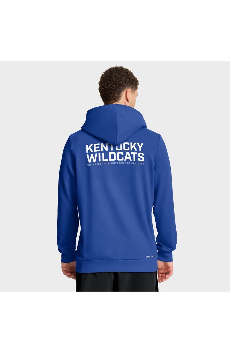 Nike Men's Nike Royal Kentucky Wildcats 2025 Sideline Standard Issue Dri-FIT Full-Zip Hoodie, Alternate, color, Royal