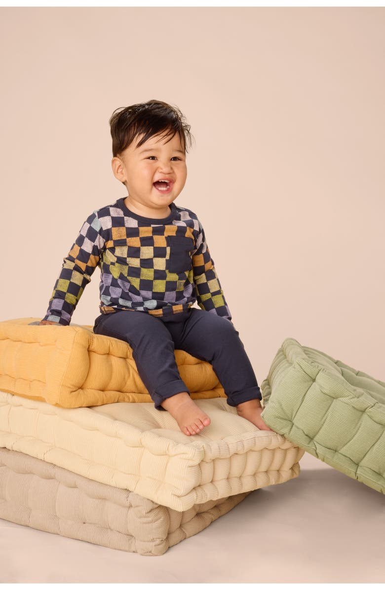 Tea Collection Long Sleeve Top and Pants Set, Alternate, color,