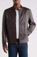 Calvin Klein Faux Leather Moto Jacket