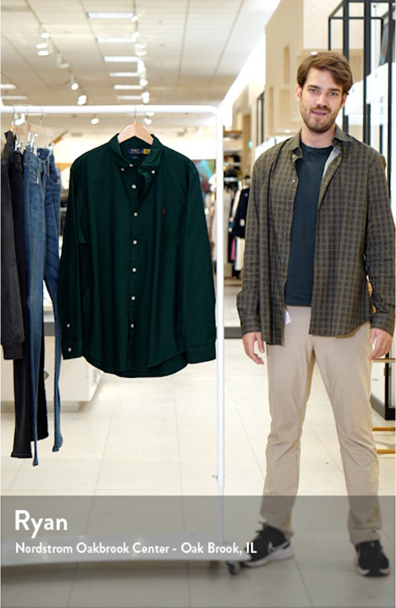 Solid Button-Down Oxford Shirt, sales video thumbnail