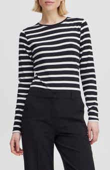 B.YOUNG Marcie Stretch Cotton Top