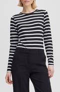 B.YOUNG Marcie Stretch Cotton Top