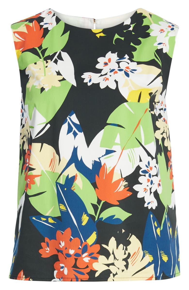 1901 Cotton Blend Poplin Tank Top, Alternate, color, 