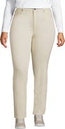 Lands' End Recover High Rise Straight Leg Blue Jeans