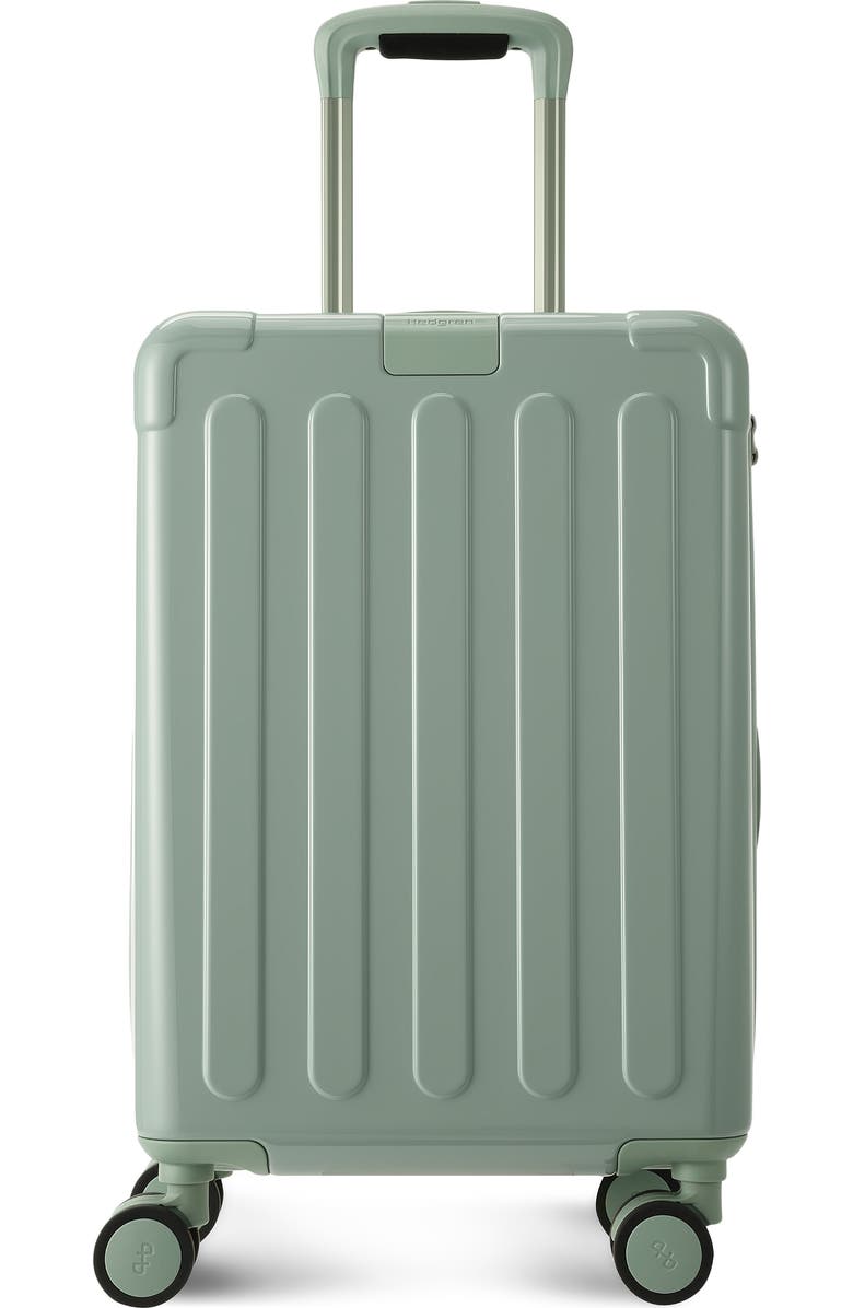 Hedgren Nostos Glossy Spinner Carry-On, Main, color, Laguna