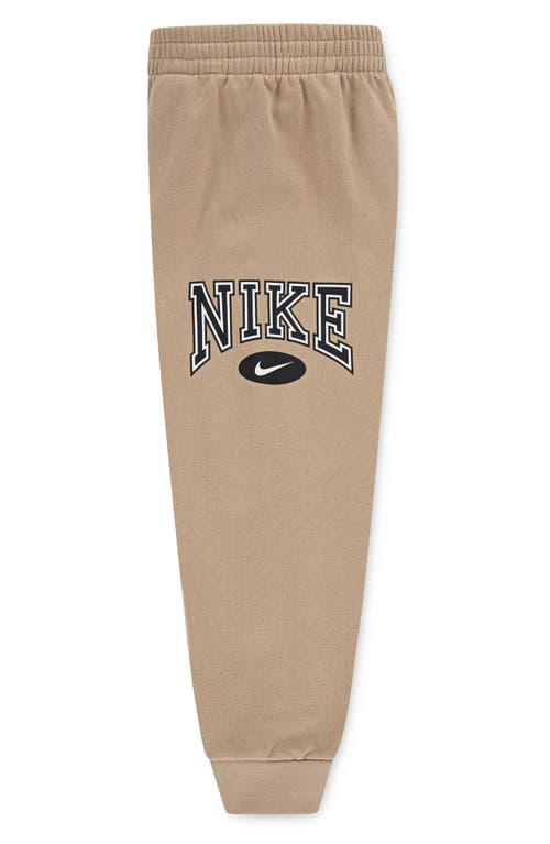 Nike Kids' Gameday Essentials Fleece Pullover & Joggers Set In Neutral