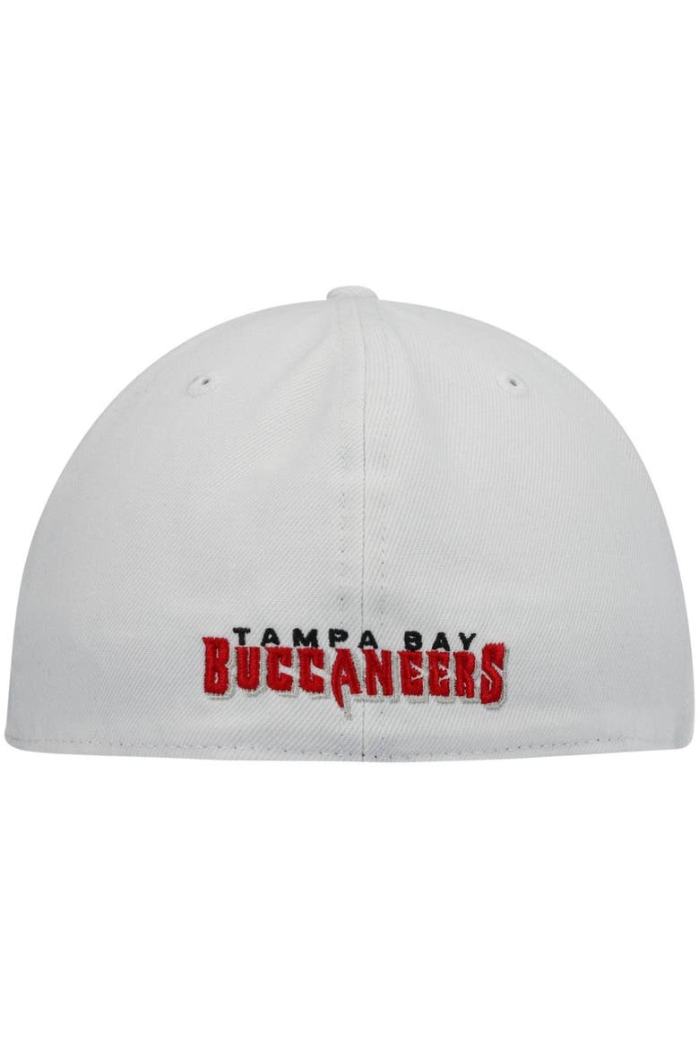 Men's New Era White Tampa Bay Buccaneers Omaha Alternate Logo 59FIFTY Fitted Hat, Alternate, color, White