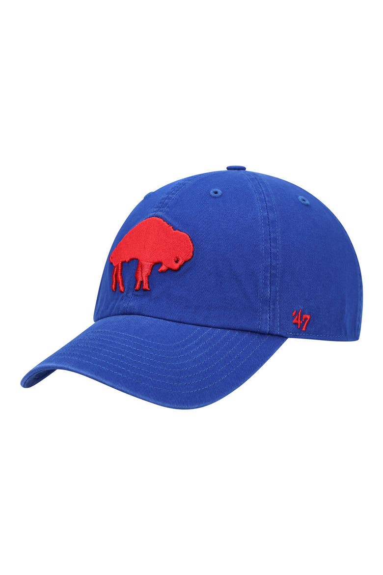 Men's '47 Royal Buffalo Bills Clean Up Legacy Adjustable Hat, Alternate, color, ROYAL