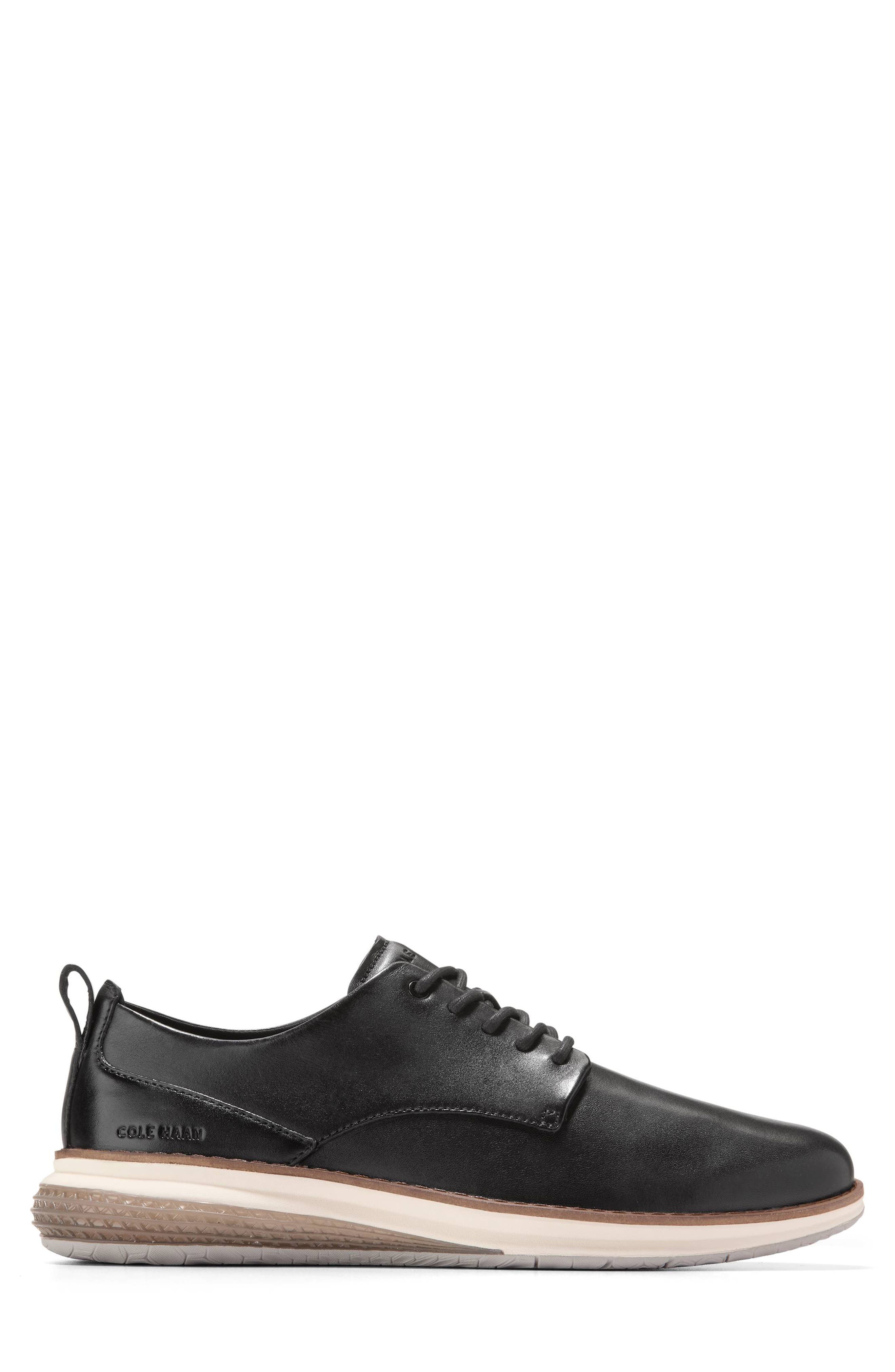 Cole Haan OriginalGrand Energyweave Plain Toe Oxford, Alternate, color, Black Ivory
