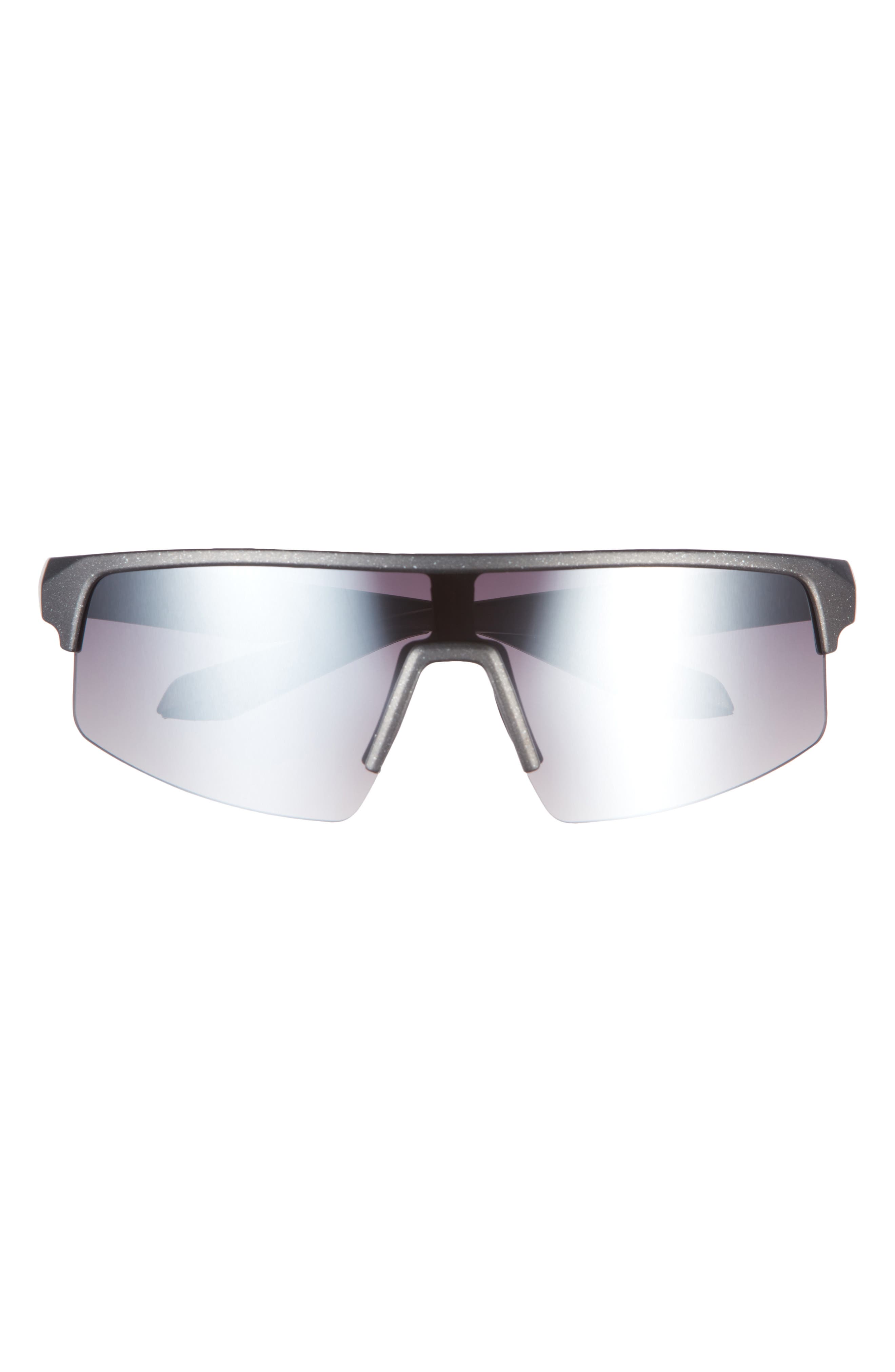 Vince Camuto Half Rim Sport Shield Sunglasses