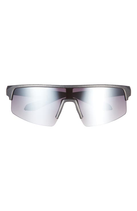 Half Rim Sport Shield Sunglasses