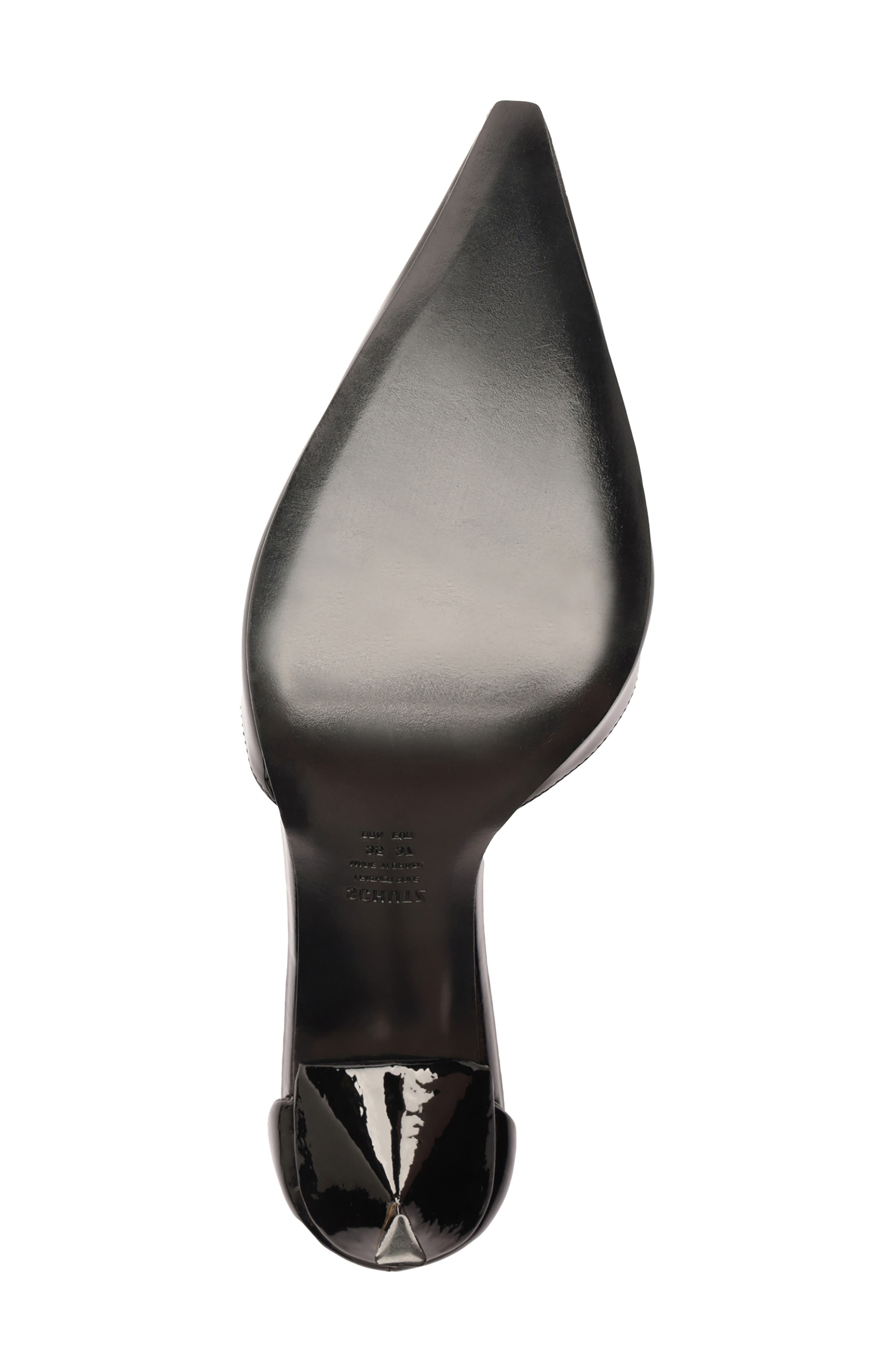 Schutz Allure Pointed Toe T-Strap Pump, Alternate, color, 